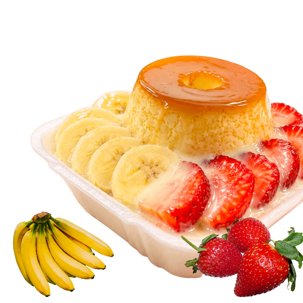 Açaí / pudim - Gelateria da ilha