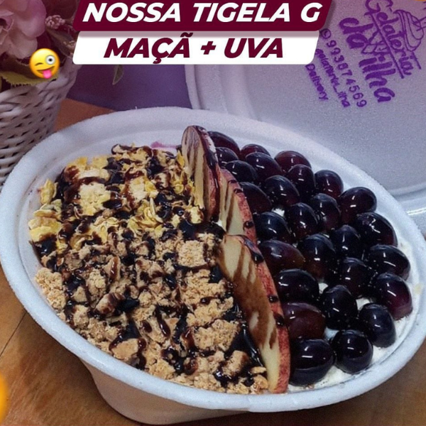 Açai tigela G - Gelateria da ilha